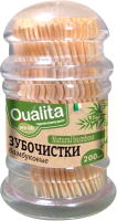 Зубочистки Qualita бамбуковые (200шт) - 