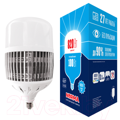 Лампа Uniel LED-M80-100W/4000K/E27/FR/NR / UL-00006797