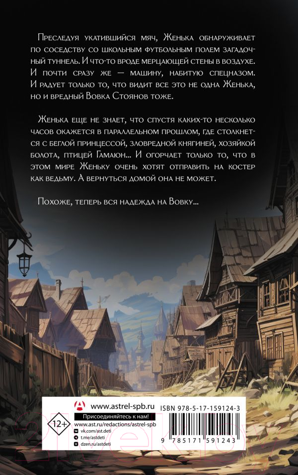 Художественная книга АСТ Кочующий портал / 9785171591243 (Пригорницкая С.) — фото 2