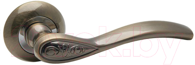 Ручка дверная Trodos 75 серия 08 (бронза)