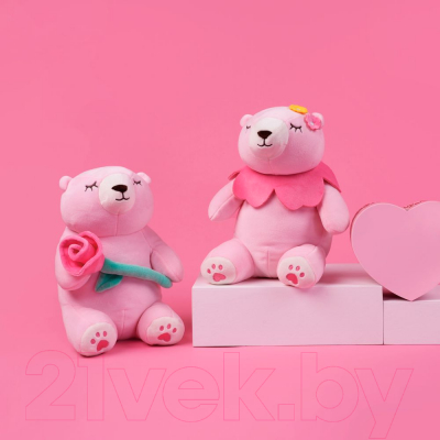 Мягкая игрушка Miniso Розовый медведь 7489
