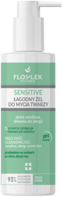 Гель для умывания Floslek Mild Face Cleansing Gel for Sensitive Skin (175мл)