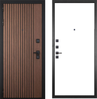 Входная дверь ГРАНИТ Шторм 49 Под покраску (96x207, левая) - 