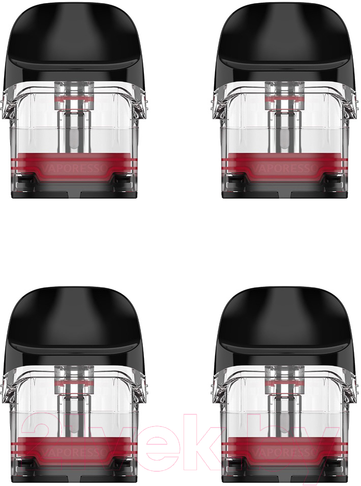 Набор картриджей для электронного парогенератора Vaporesso Luxe Q Luxe QS Mesh 0.8 Ом (3мл, 4шт)