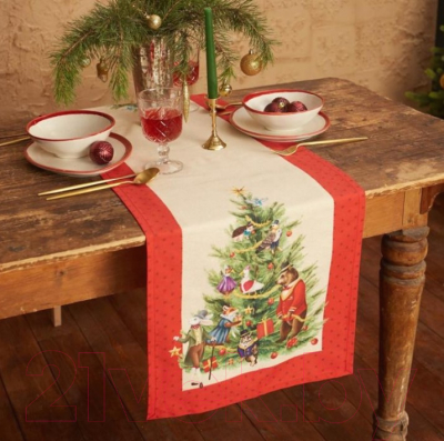 Дорожка на стол Этель Noble Christmas / 7346930 (40x147)