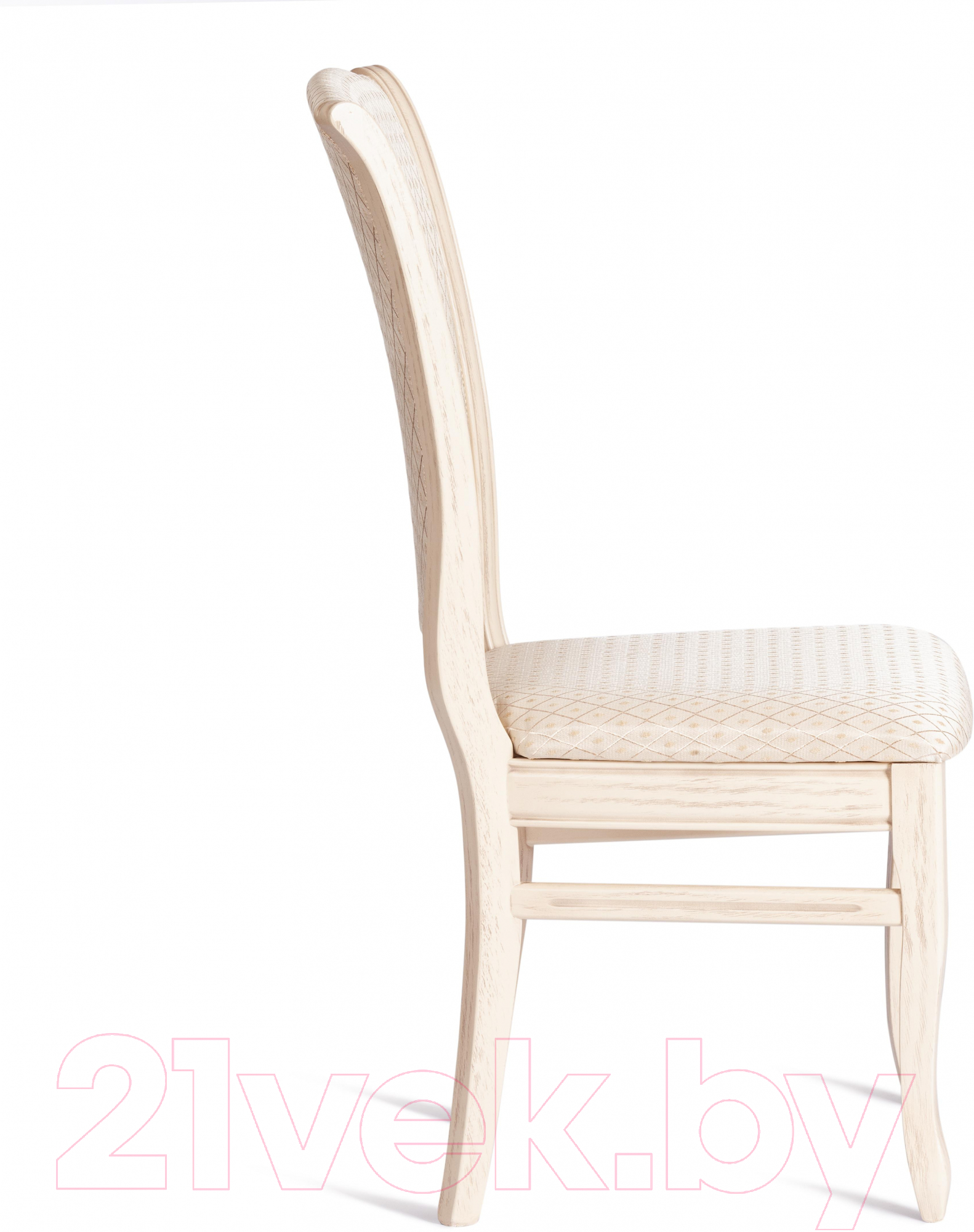 Стул Tetchair Versal мягкое сидение (бук/жаккард бежевый/бежевый патина) — фото 3