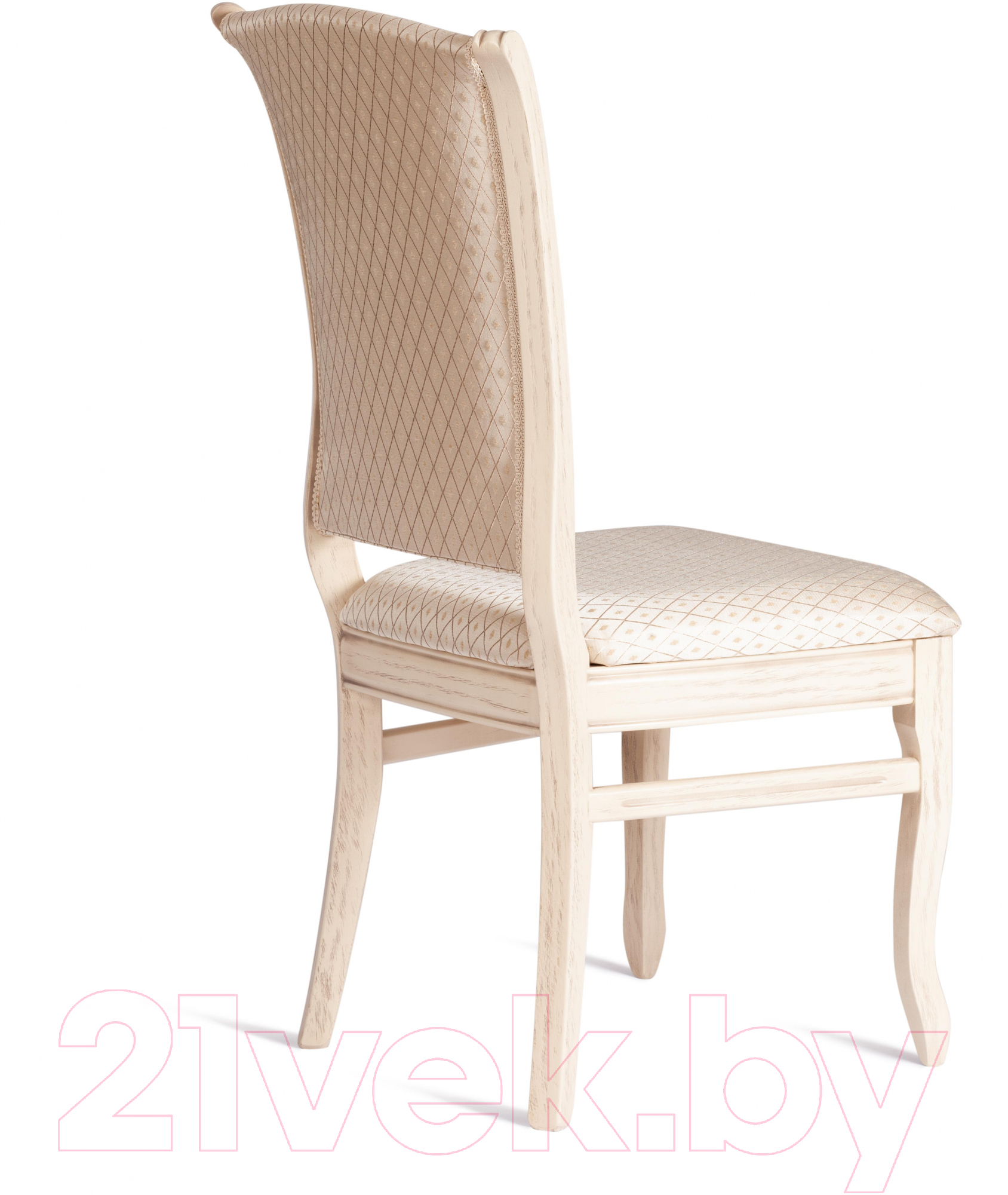 Стул Tetchair Versal мягкое сидение (бук/жаккард бежевый/бежевый патина) — фото 4