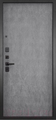 Входная дверь ГРАНИТ Шторм 77-1 (96x207, левая)