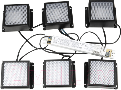Комплект панелей светодиодных Uniel Grilyato ULP-0808 42W/4000К IP40 / UL-00011061 