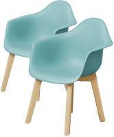 Набор стульев детских Kidwick Bergen / KW542625 (бирюзовый) - 