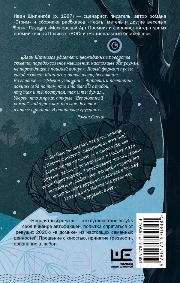 Художественная книга АСТ Непонятный роман / 9785171576844 (Шипнигов И.В.) — фото 3
