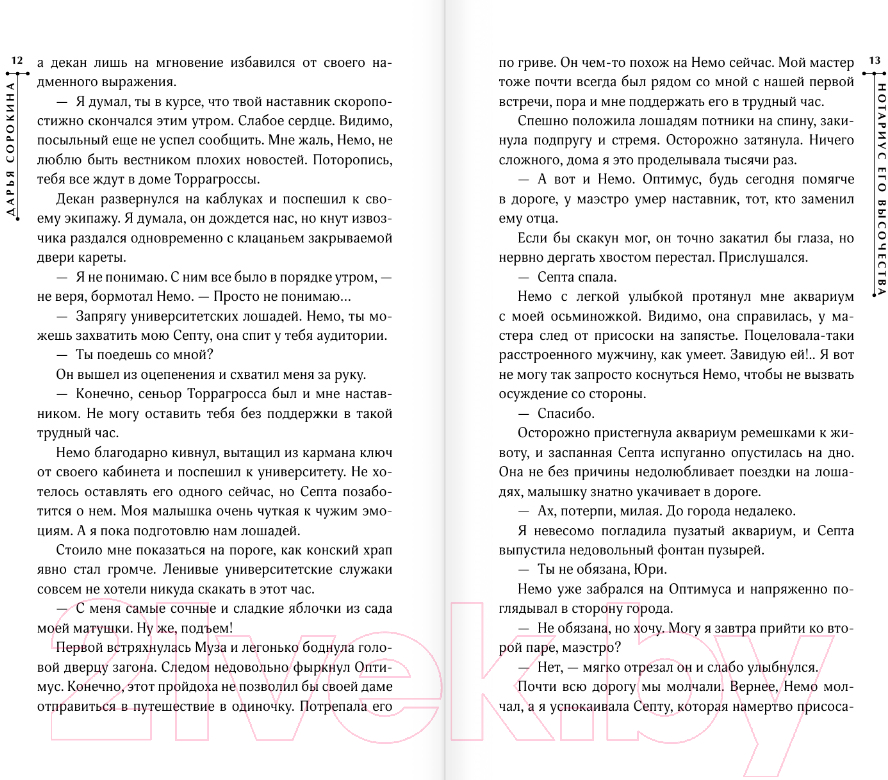 Художественная книга АСТ Нотариус его высочества / 9785171545772 (Сорокина Д.М.) — фото 6