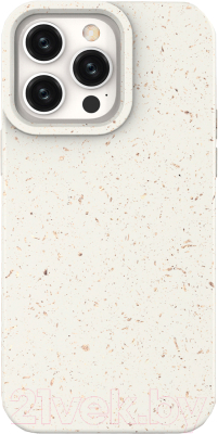 Чехол-накладка Case Recycle для iPhone 12 Pro Max (белый матовый)
