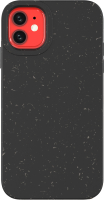 Чехол-накладка Case Recycle для iPhone 12 (черный матовый) - 