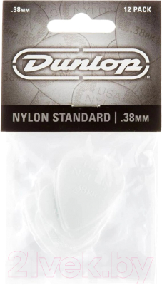 Набор медиаторов Dunlop Manufacturing 44P.38 Nylon .38