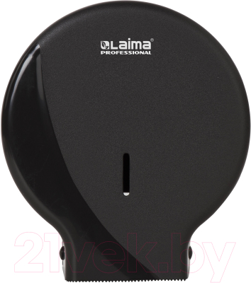 Диспенсер Laima Professional Original. Для туалетной бумаги / 605767 (черный)