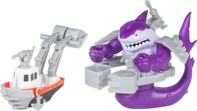 Корабль игрушечный Nikko Snap'n Play Фиолетовый кракен vs Оранжевая лодка / 20306 - 