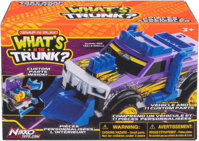 Автомобиль игрушечный Nikko Гоночная машинка What's In The Trunk – Semi Kit / 20603