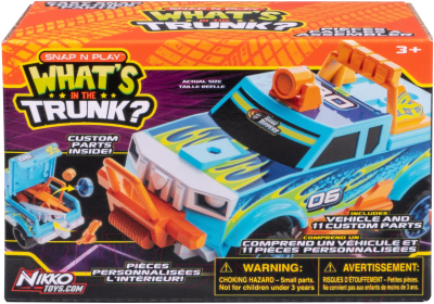Автомобиль игрушечный Nikko Гоночная машинка What's In The Trunk – Off Road / 20604