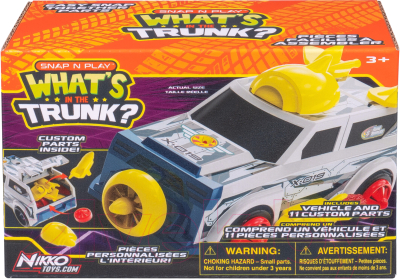 Автомобиль игрушечный Nikko Гоночная машинка What's In The Trunk – Mach Speed / 20605