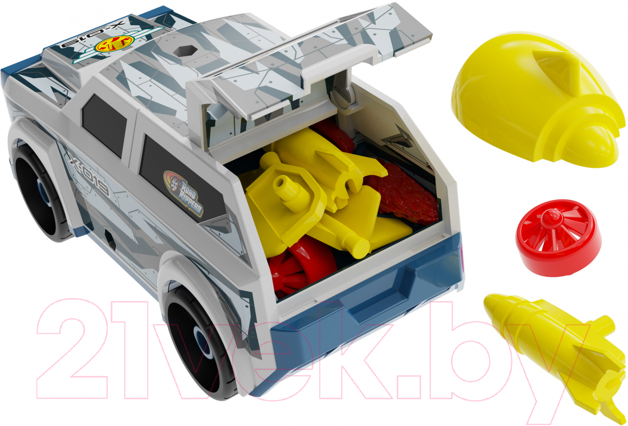 Автомобиль игрушечный Nikko Гоночная машинка What's In The Trunk – Mach Speed / 20605 — фото 3