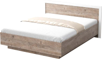 Каркас кровати Мебель-КМК 1600 Эстель 2 0738.3 (сосна натуральная/белый/дуб полярный) - 