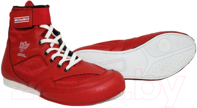 Обувь для борьбы BoyBo Titan IB-26 (р.35, красный)