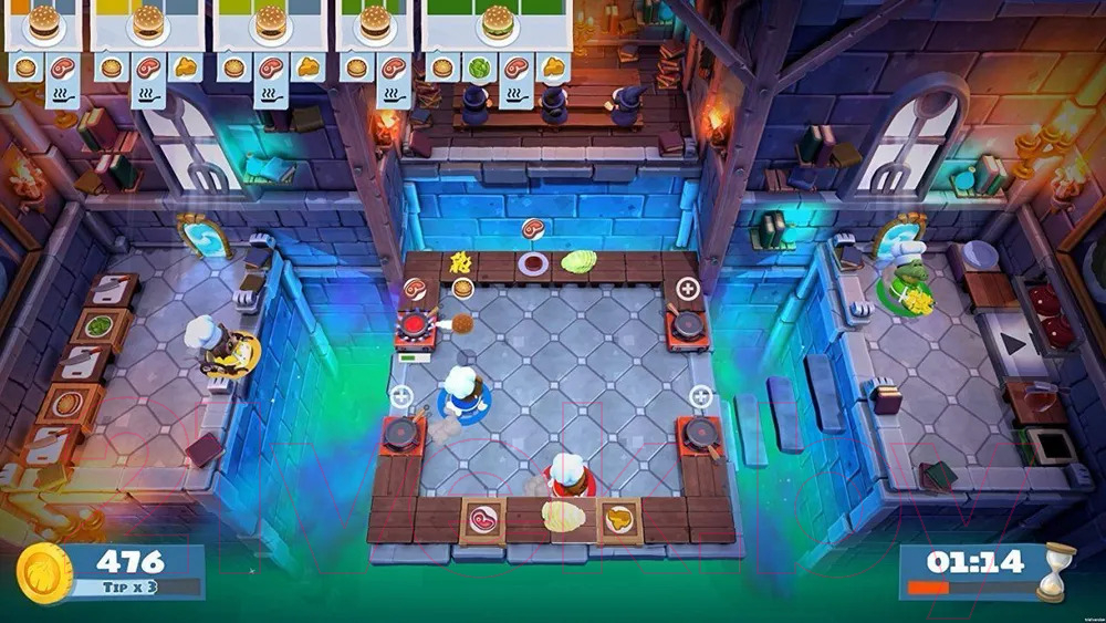 Игра для игровой консоли PlayStation 4 Overcooked! 2