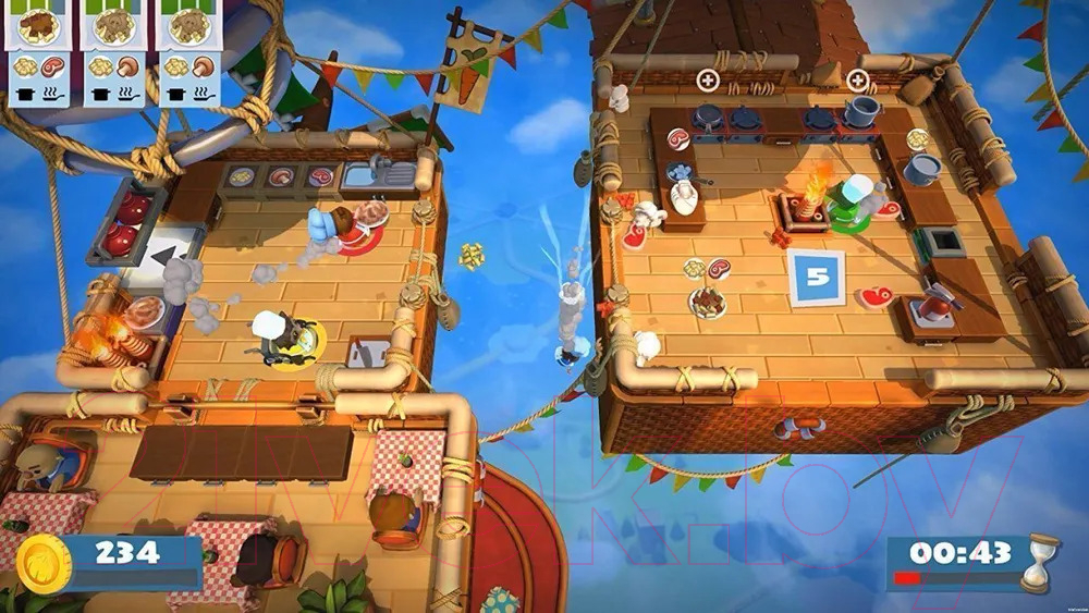 Игра для игровой консоли PlayStation 4 Overcooked! 2