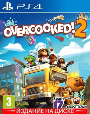 Игра для игровой консоли PlayStation 4 Overcooked! 2 (EU pack, EN version)