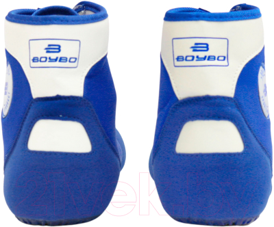 Обувь для борьбы BoyBo на толстой подошве/ BB250 (р.35, синий)
