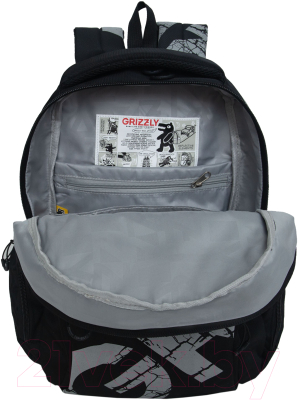 Рюкзак Grizzly RU-433-1 (черный)