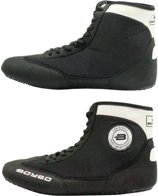 Обувь для борьбы BoyBo на толстой подошве/ BB250 (р.35, черный)