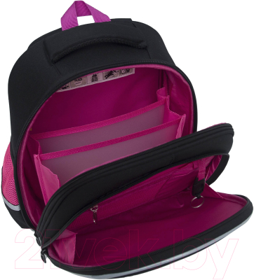 Школьный рюкзак Grizzly RAz-486-4 (черный)
