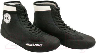 Обувь для борьбы BoyBo на толстой подошве/ BB250 (р.38, черный)