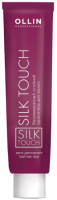 Крем-краска для волос Ollin Professional Silk Touch Безаммиачная 10/21 (60мл, светлый блондин фиолетово-пепельный) - 