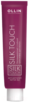 Крем-краска для волос Ollin Professional Silk Touch Безаммиачная 10/21 (60мл, светлый блондин фиолетово-пепельный)