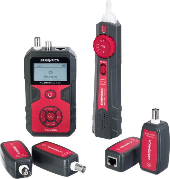 Кабельный тестер Ermenrich Ping SM110 / 82553