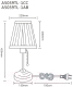 Миниатюра изображения товара Прикроватная лампа Arte Lamp Marriot A5039TL-1AB