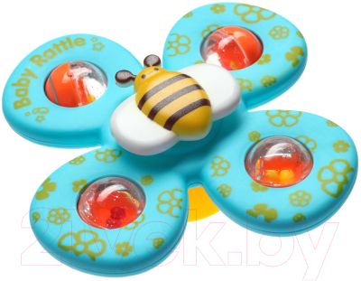 Набор игрушек для ванной Крошка Я Спиннеры. Бабочки / 7523312