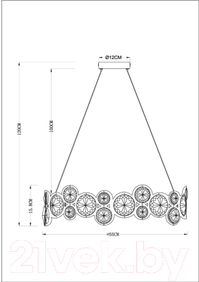 Люстра Arte Lamp Sarah A1062SP-6CC