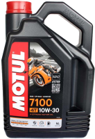Моторное масло Motul 7100 4T 10W30 / 104090 (4л) - 