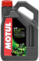 Моторное масло Motul 5100 4T 10W30 / 104063 (4л) - 