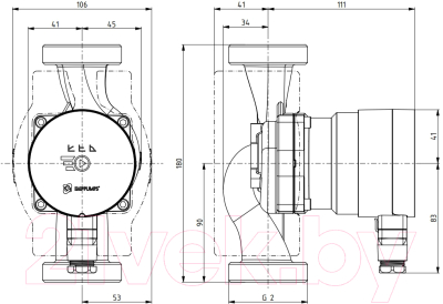 Циркуляционный насос IMP PUMPS NMT Mini 32/60-180