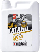 Моторное масло Ipone Full Power Katana Synthetic 5W40 / 800363 (4л) - 