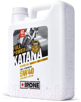 Моторное масло Ipone Full Power Katana Synthetic 5W40 / 800363 (4л)