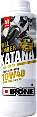 Моторное масло Ipone Full Power Katana Synthetic 10W40 / 800359 (1л)