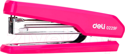 Степлер Deli 0229F (розовый)