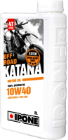 Моторное масло Ipone Katana Off Road Synthetic 10W40 / 800367 (2л) - 