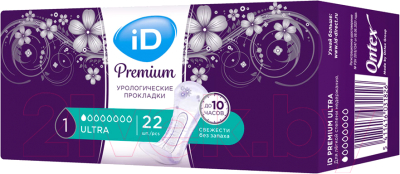 Прокладки урологические ID Light Premium Ultra (22шт)